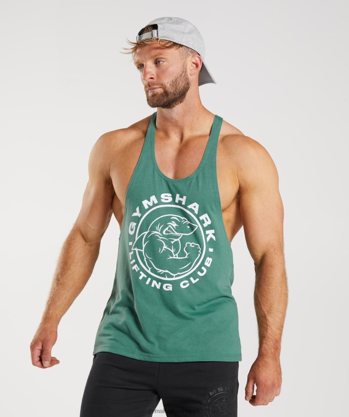 Mænd Gymshark legacy stringer N4ZDDN1024 hoya grøn