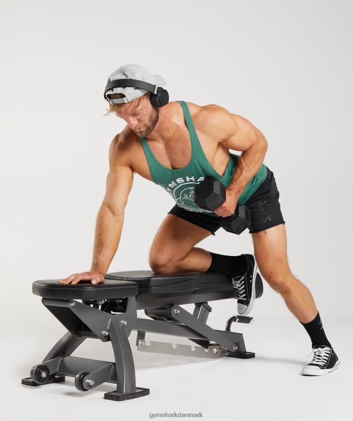Mænd Gymshark legacy stringer N4ZDDN1024 hoya grøn