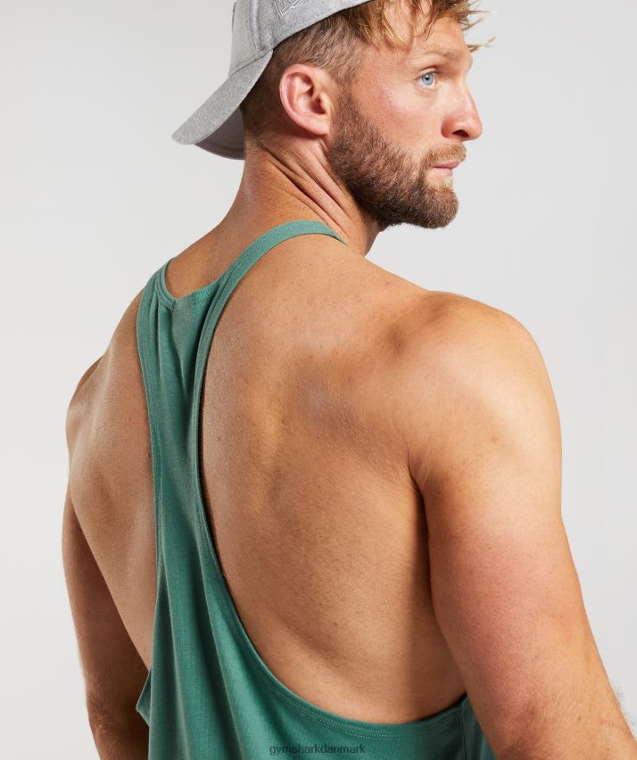 Mænd Gymshark legacy stringer N4ZDDN1024 hoya grøn