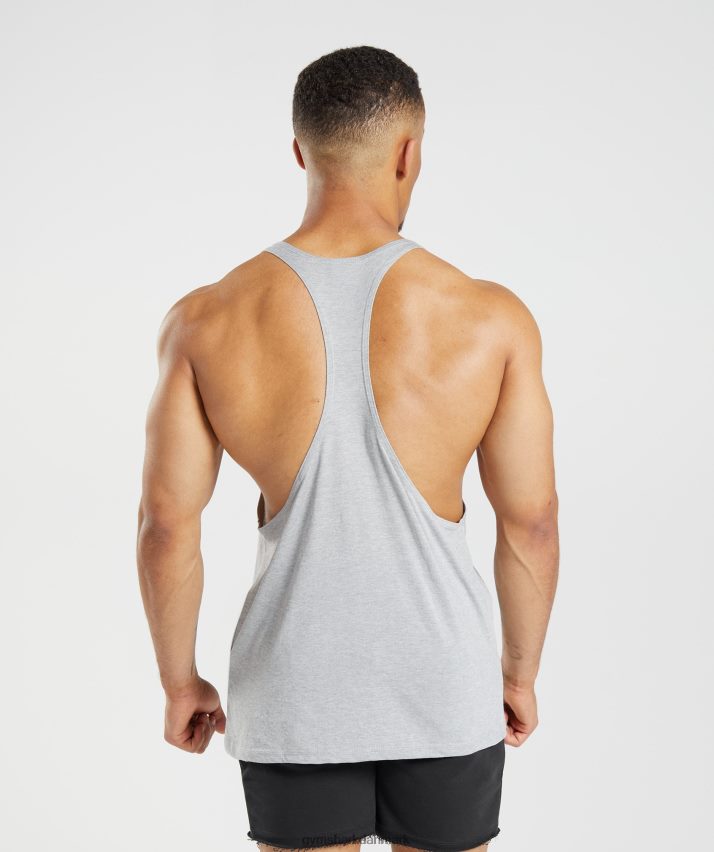 Mænd Gymshark legacy stringer N4ZDDN999 lysegrå kernemergel