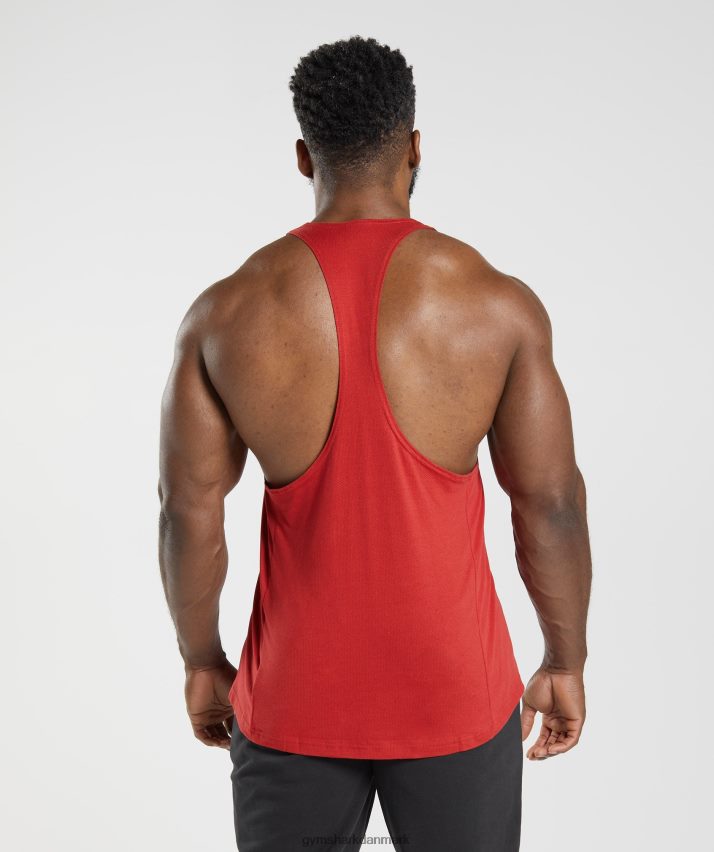 Mænd Gymshark reagere stringer N4ZDDN1023 salsa rød