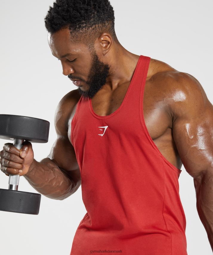 Mænd Gymshark reagere stringer N4ZDDN1023 salsa rød
