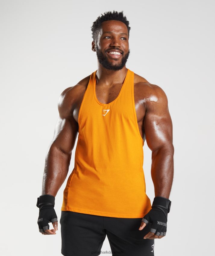 Mænd Gymshark reagere stringer N4ZDDN1025 sunburst orange