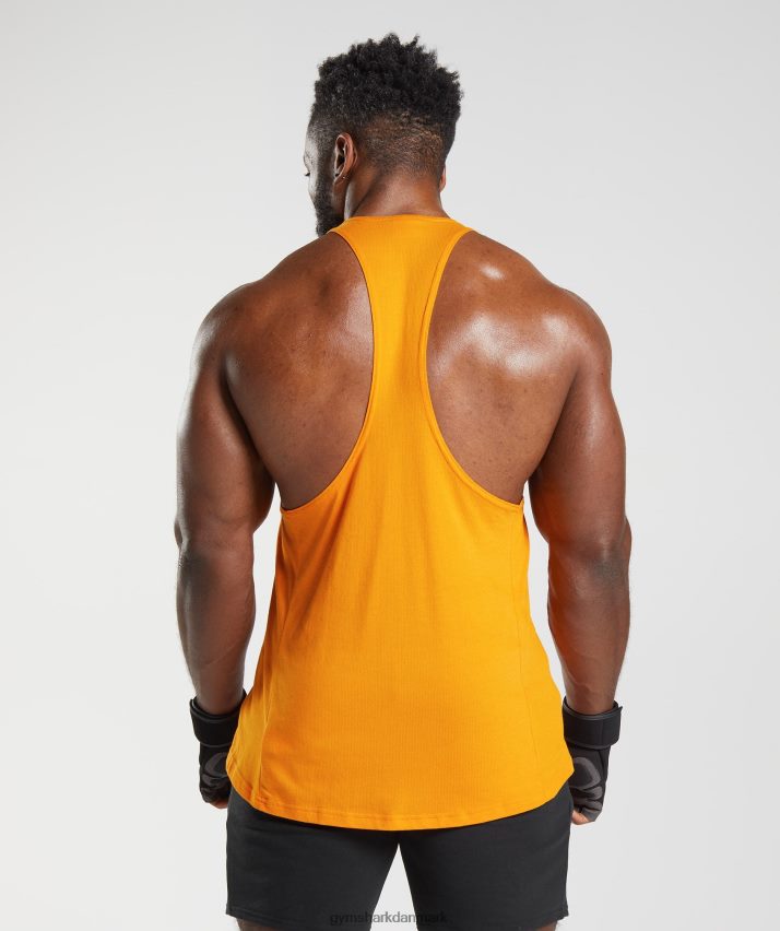 Mænd Gymshark reagere stringer N4ZDDN1025 sunburst orange