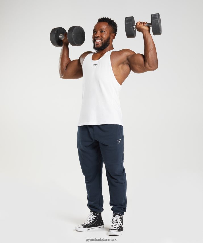 Mænd Gymshark reagere stringer N4ZDDN981 hvid