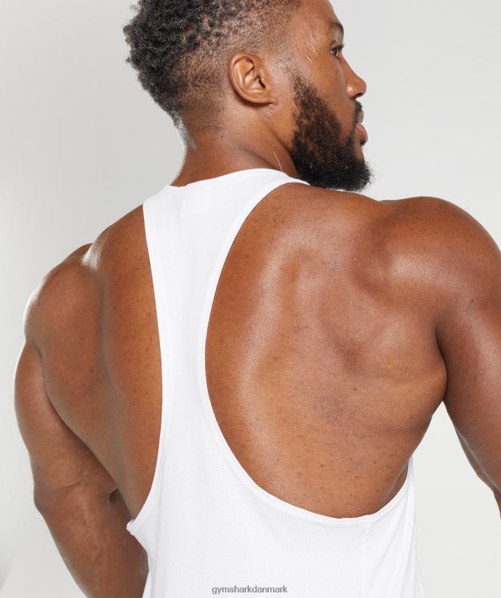 Mænd Gymshark reagere stringer N4ZDDN981 hvid