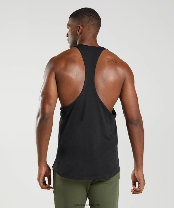 Mænd Gymshark reagere stringer N4ZDDN984 sort