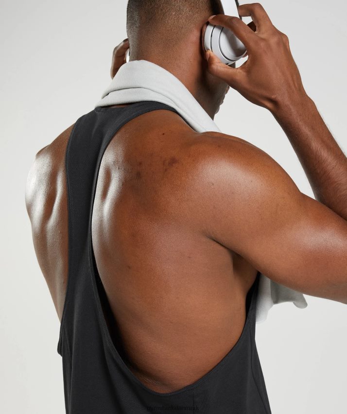 Mænd Gymshark reagere stringer N4ZDDN984 sort