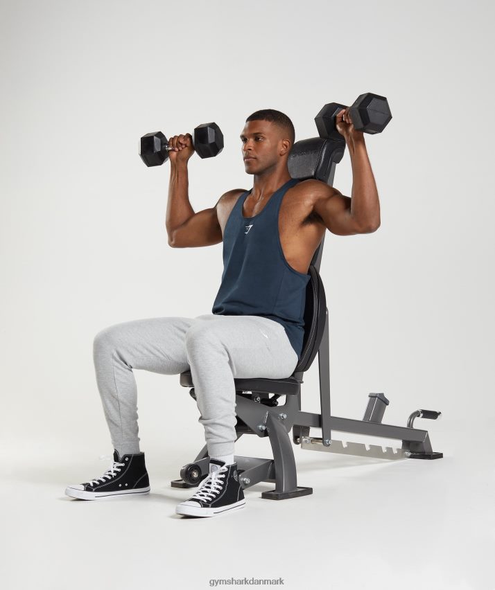 Mænd Gymshark reagere stringer N4ZDDN986 flåde