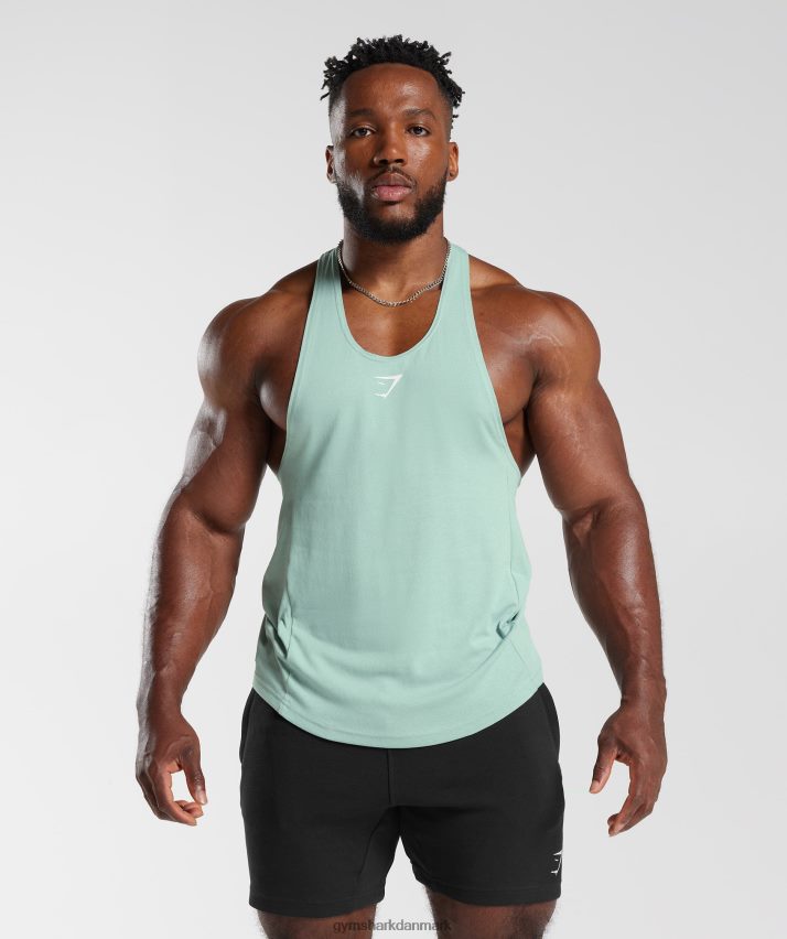Mænd Gymshark reagere stringer N4ZDDN993 frost krikand