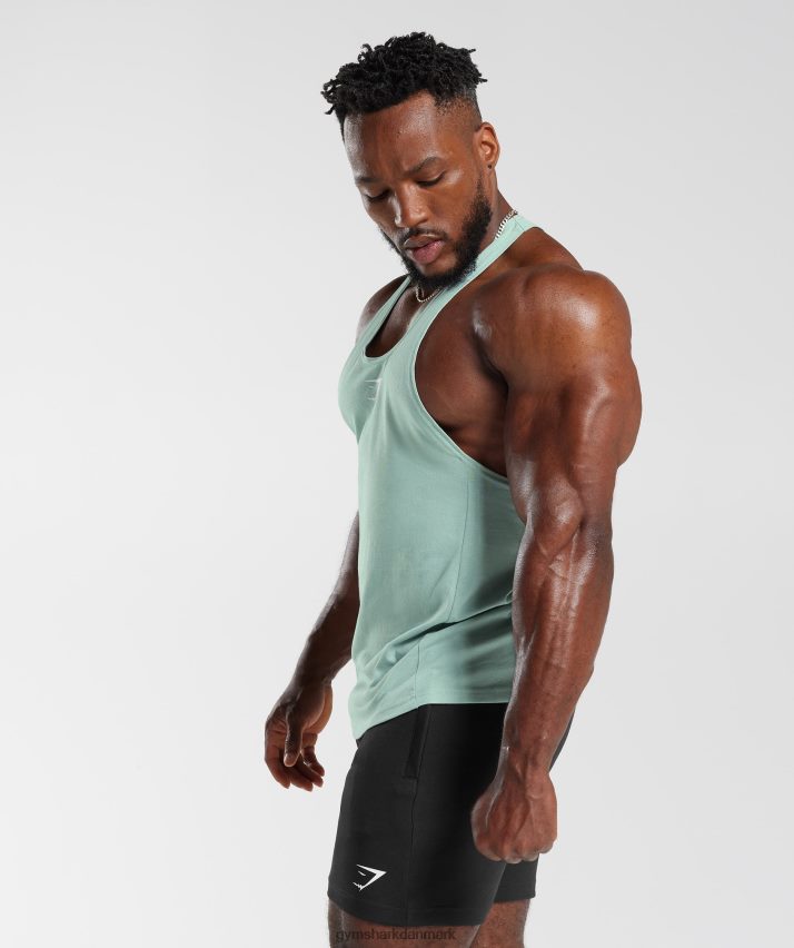 Mænd Gymshark reagere stringer N4ZDDN993 frost krikand