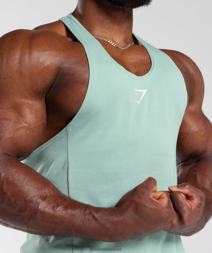 Mænd Gymshark reagere stringer N4ZDDN993 frost krikand