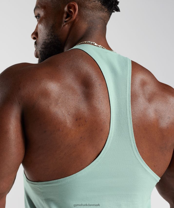 Mænd Gymshark reagere stringer N4ZDDN993 frost krikand