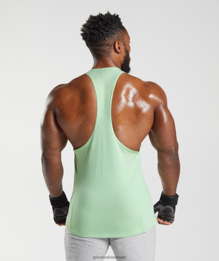 Mænd Gymshark reagere stringer N4ZDDN994 aloe grøn