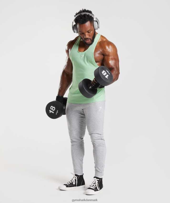 Mænd Gymshark reagere stringer N4ZDDN994 aloe grøn