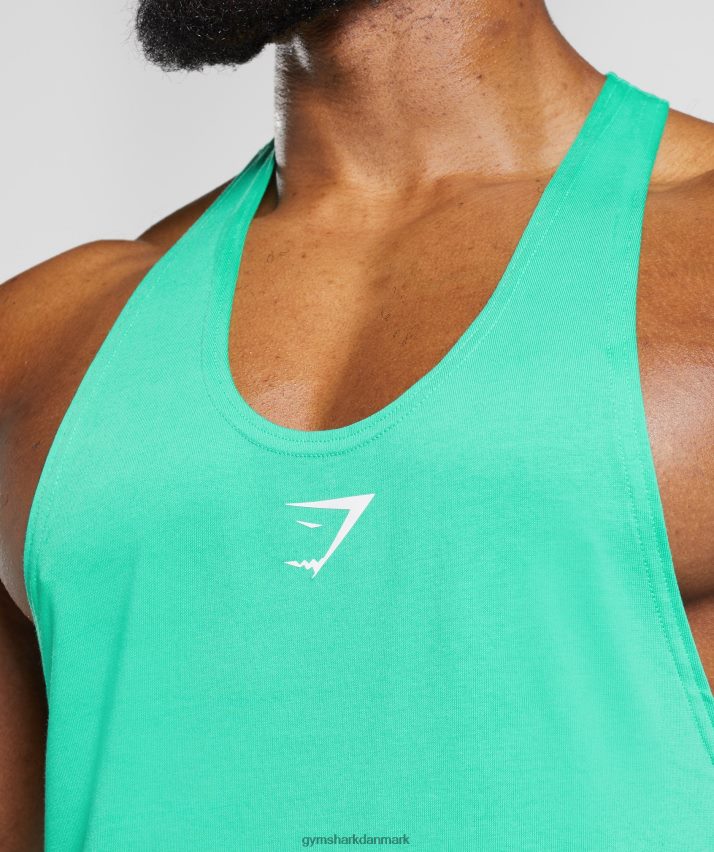 Mænd Gymshark reagere stringer N4ZDDN998 tropisk grøn