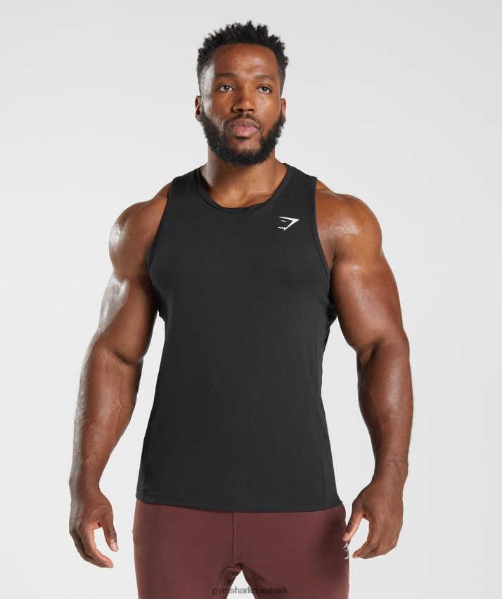 Mænd Gymshark reaktionstank N4ZDDN881 sort