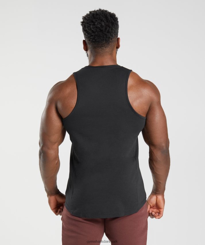 Mænd Gymshark reaktionstank N4ZDDN881 sort