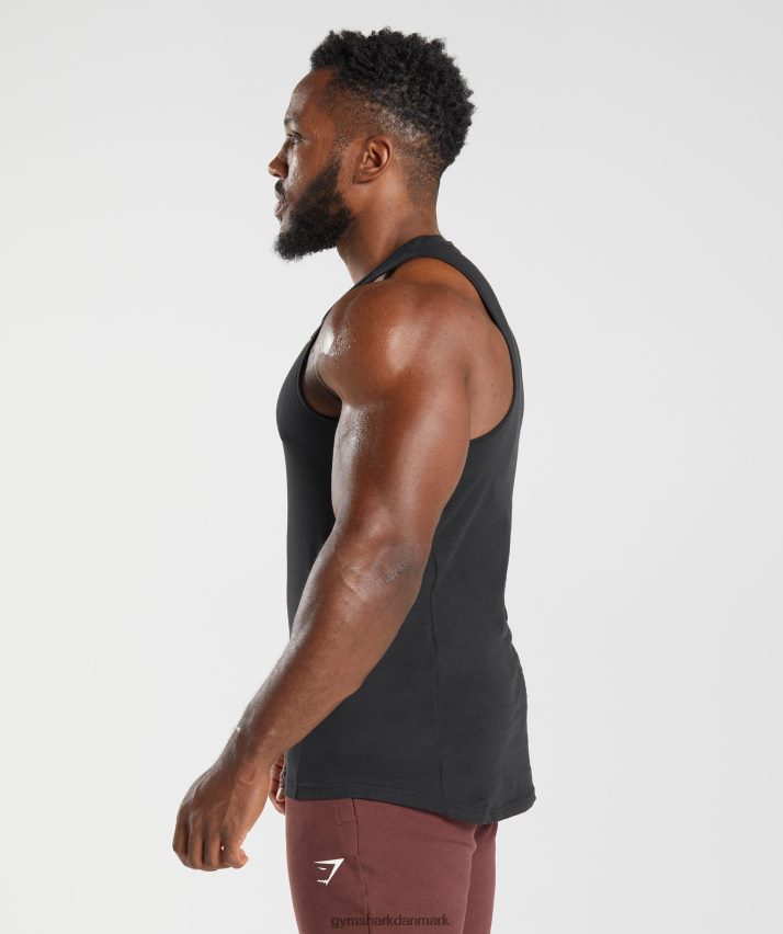 Mænd Gymshark reaktionstank N4ZDDN881 sort