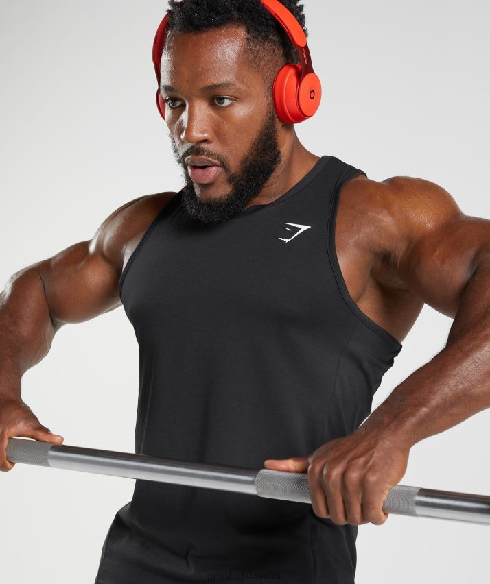 Mænd Gymshark reaktionstank N4ZDDN881 sort
