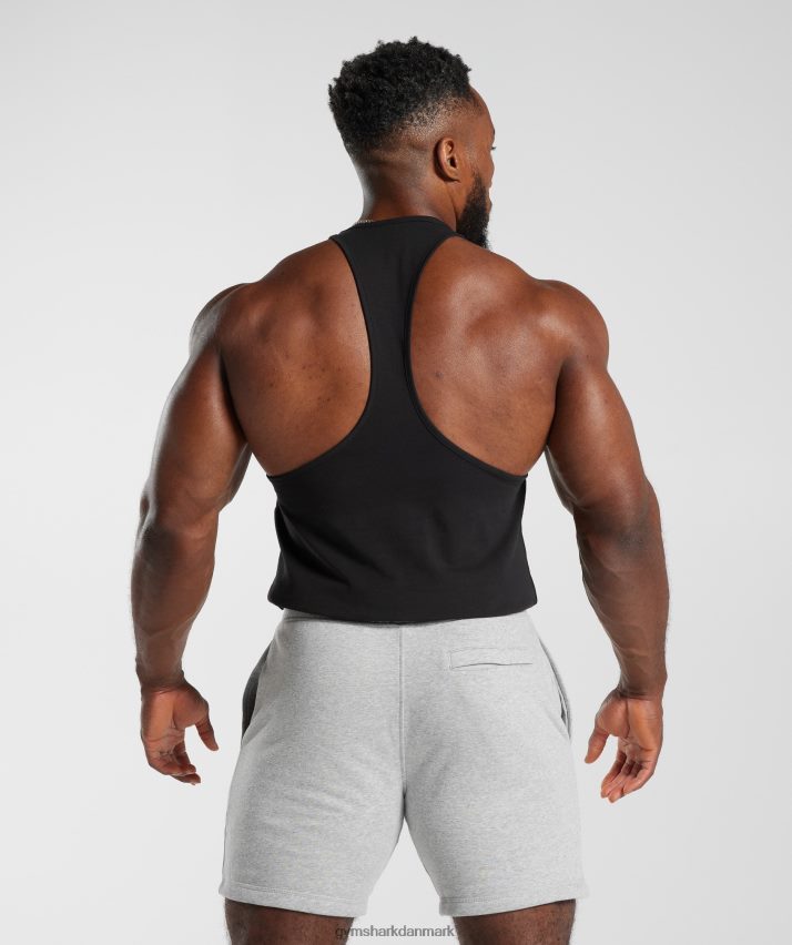 Mænd Gymshark retrobølge stringer N4ZDDN991 sort