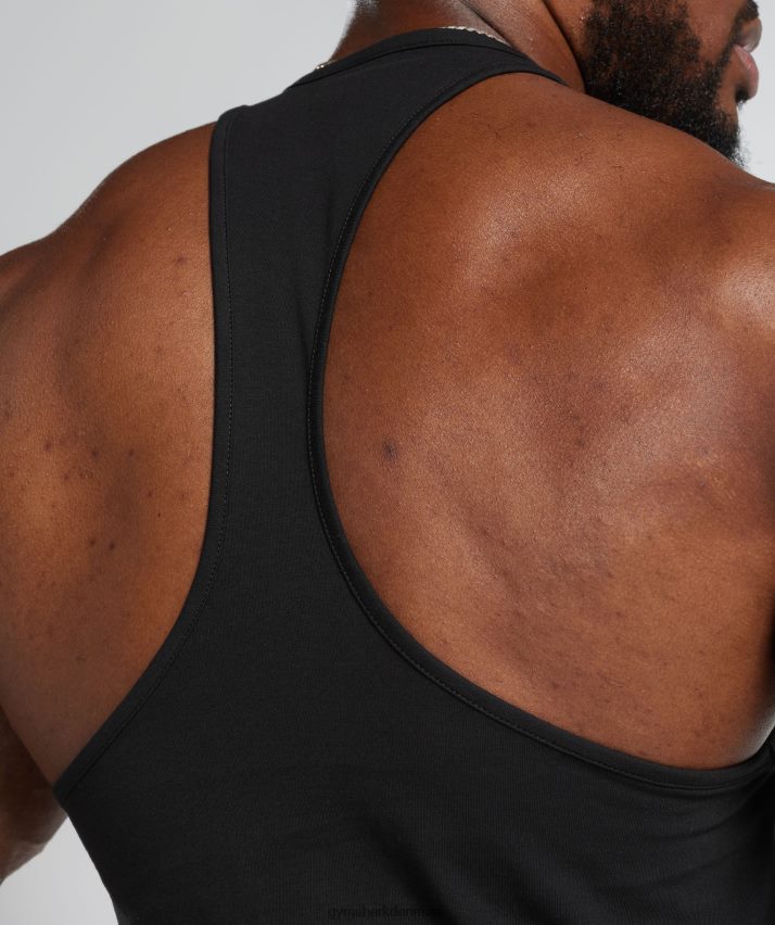Mænd Gymshark retrobølge stringer N4ZDDN991 sort