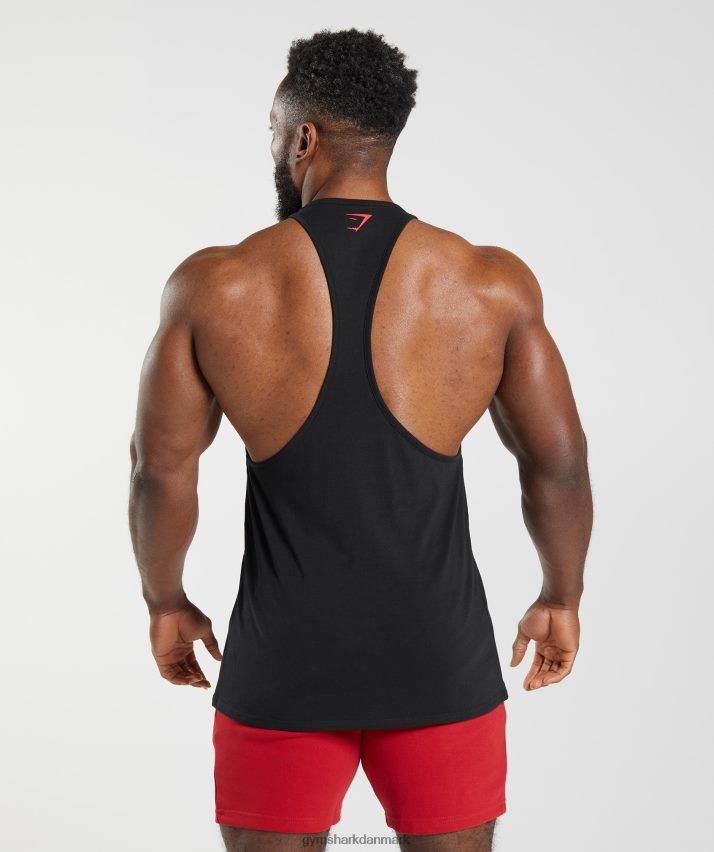 Mænd Gymshark skive stringer N4ZDDN980 sort