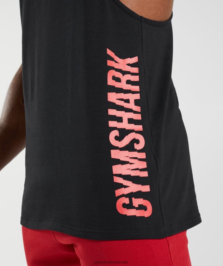 Mænd Gymshark skive stringer N4ZDDN980 sort