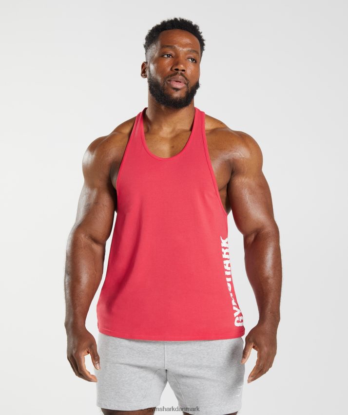 Mænd Gymshark skive stringer N4ZDDN988 rød papegøje