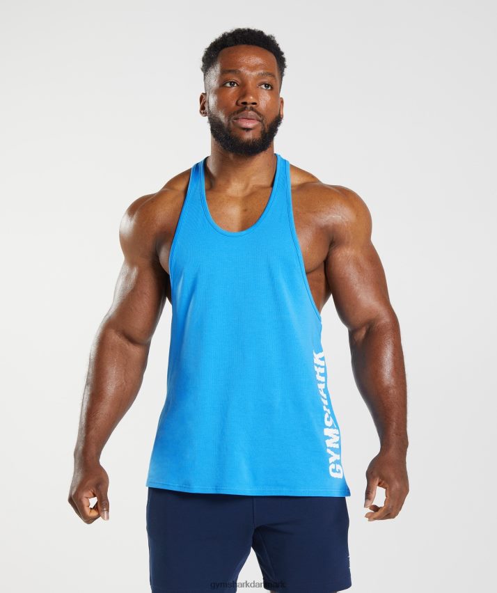Mænd Gymshark skive stringer N4ZDDN992 elektrisk blå