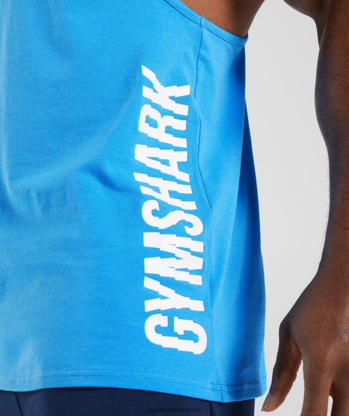 Mænd Gymshark skive stringer N4ZDDN992 elektrisk blå
