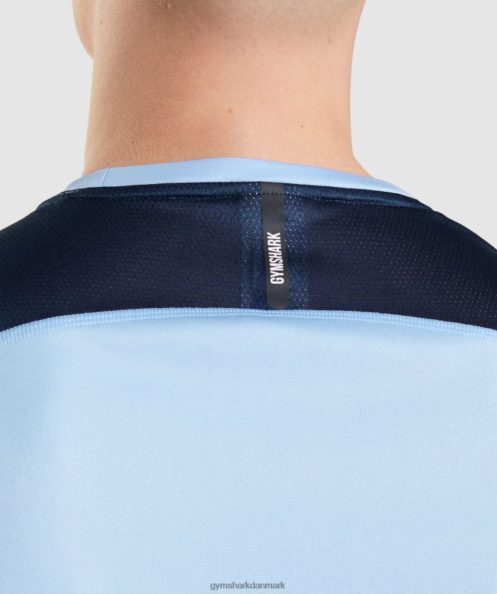 Mænd Gymshark speed evolve tank N4ZDDN903 månesten blå