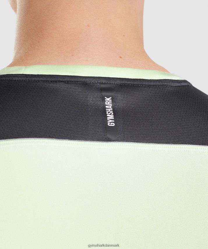 Mænd Gymshark speed evolve tank N4ZDDN909 agurk grøn