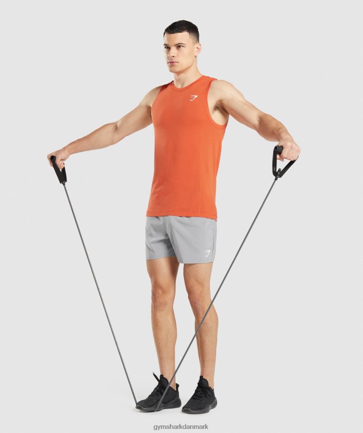 Mænd Gymshark vital sømløs lystank N4ZDDN900 papaya appelsin mergel