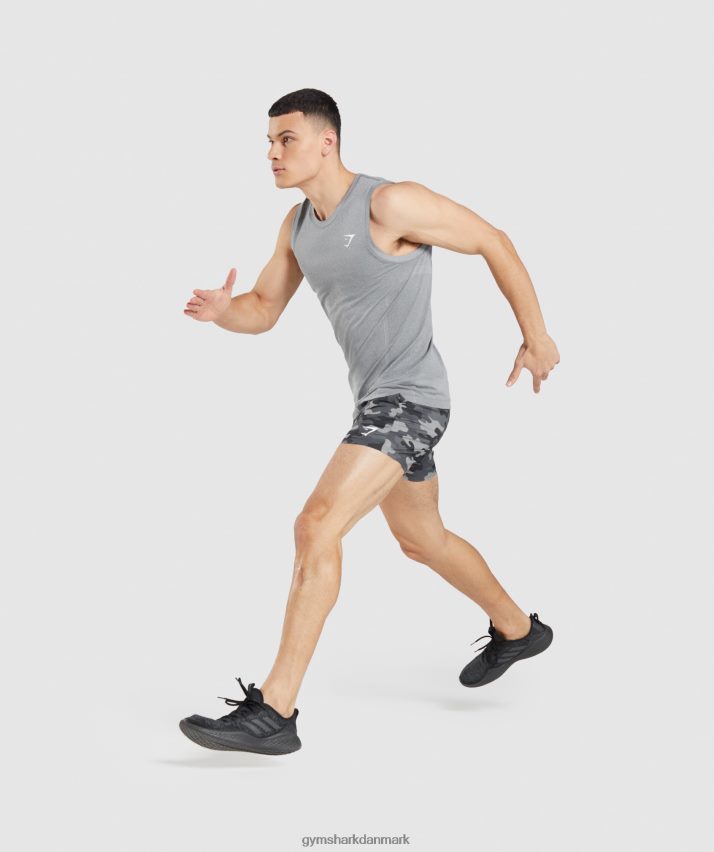 Mænd Gymshark vital sømløs lystank N4ZDDN962 koksgrå mergel