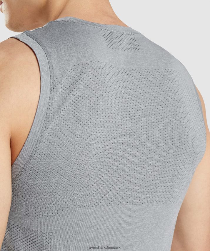 Mænd Gymshark vital sømløs lystank N4ZDDN962 koksgrå mergel
