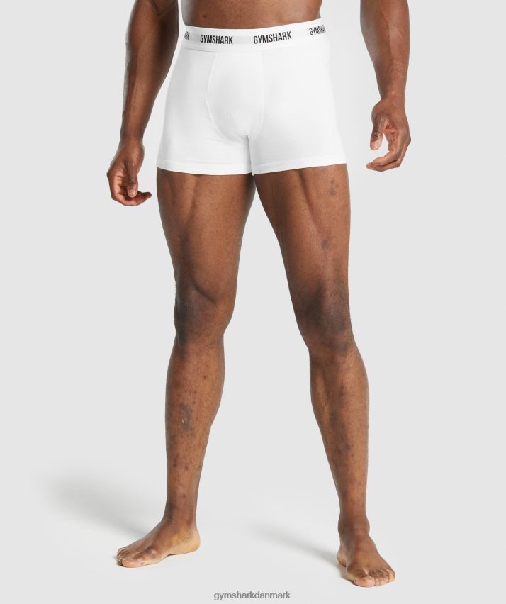 Mænd Gymshark boksere 2 stk N4ZDDN1048 hvid