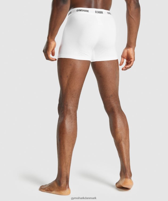 Mænd Gymshark boksere 2 stk N4ZDDN1048 hvid