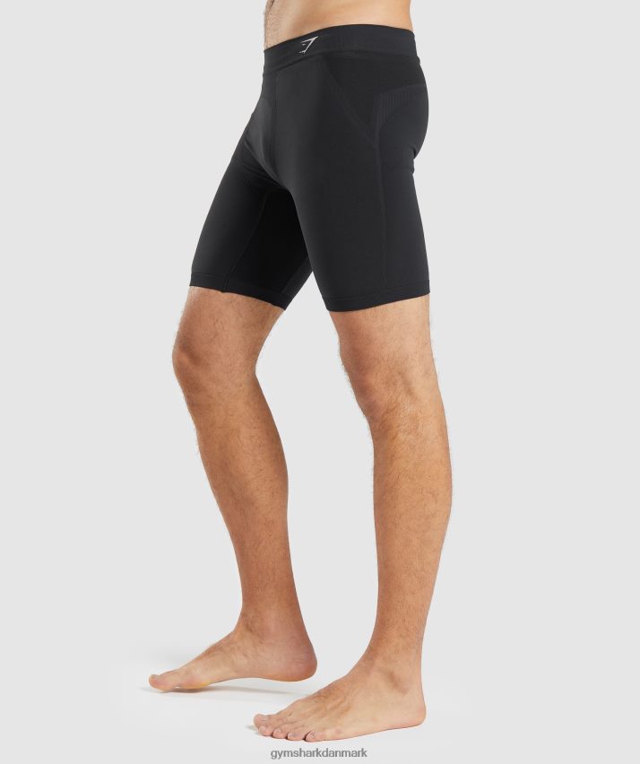 Mænd Gymshark hybrid bokser N4ZDDN1044 sort/lys grå