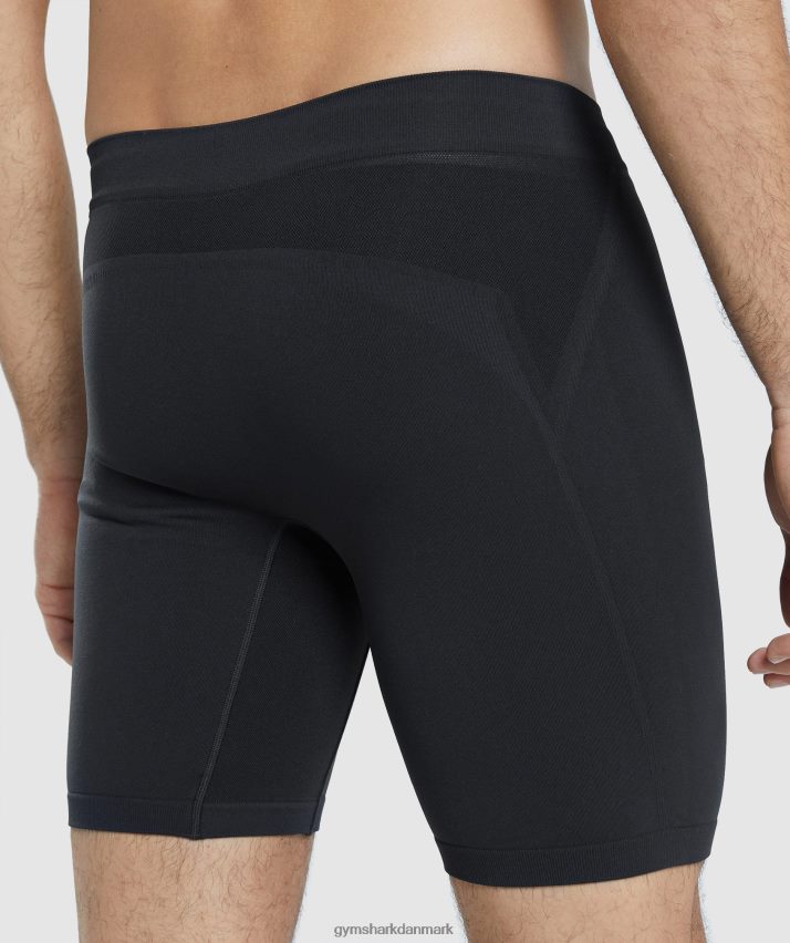 Mænd Gymshark hybrid bokser N4ZDDN1044 sort/lys grå