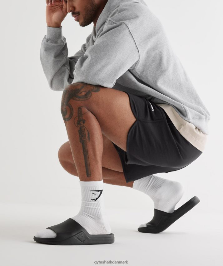 unisex Gymshark hviledag rutsjebaner N4ZDDN1062 sort