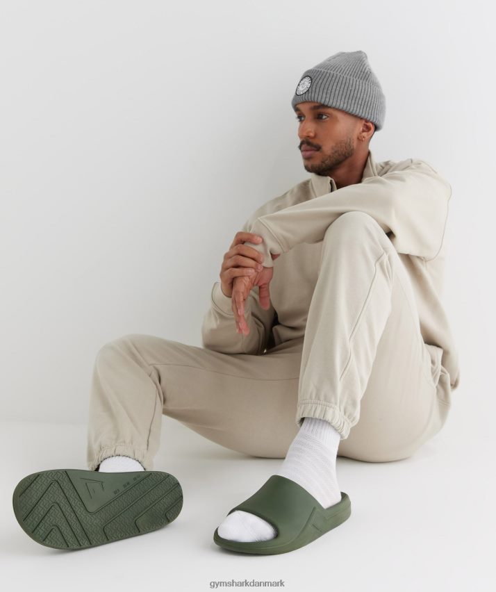 unisex Gymshark hviledag rutsjebaner N4ZDDN1065 kerne oliven