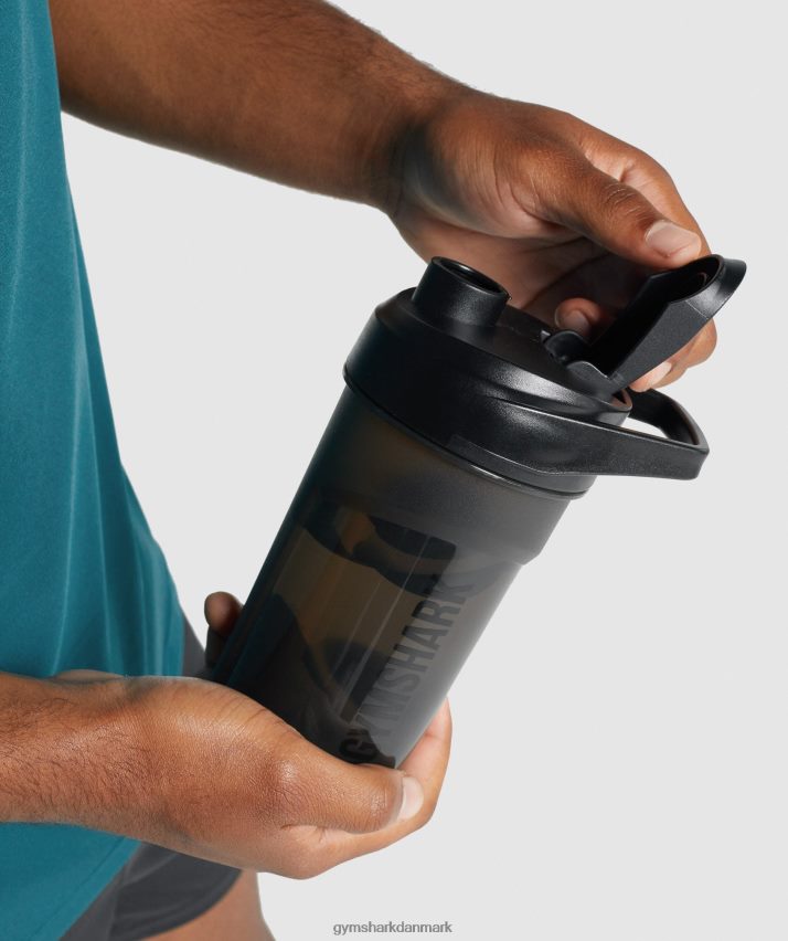 unisex Gymshark 14 oz shaker flaske N4ZDDN1114 sort