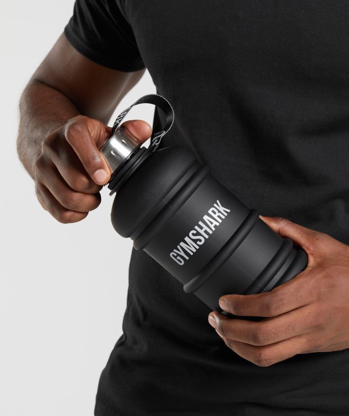 unisex Gymshark 33 oz vandflaske N4ZDDN1109 sort