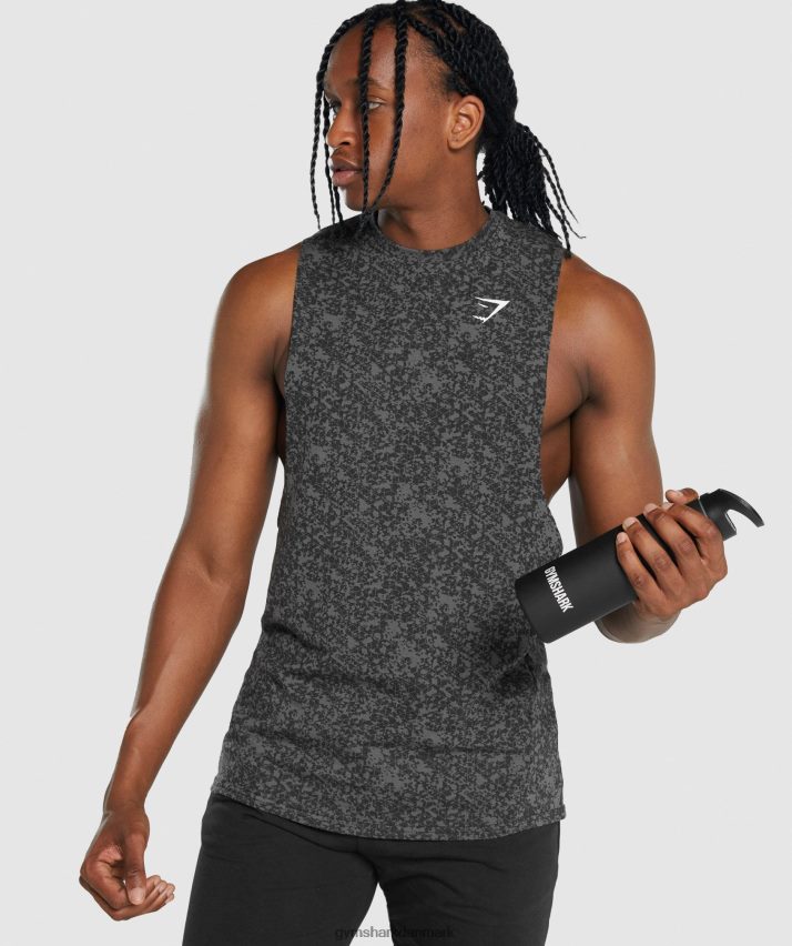 unisex Gymshark flip halm vandflaske N4ZDDN1115 sort