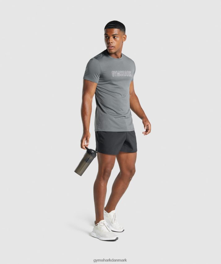 unisex Gymshark shaker flaske N4ZDDN1116 sort
