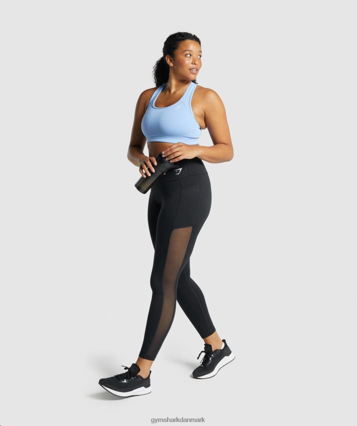 unisex Gymshark shaker flaske N4ZDDN1116 sort