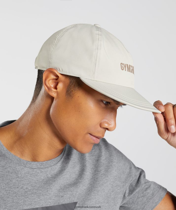 unisex Gymshark flad topkappe N4ZDDN1130 småsten grå