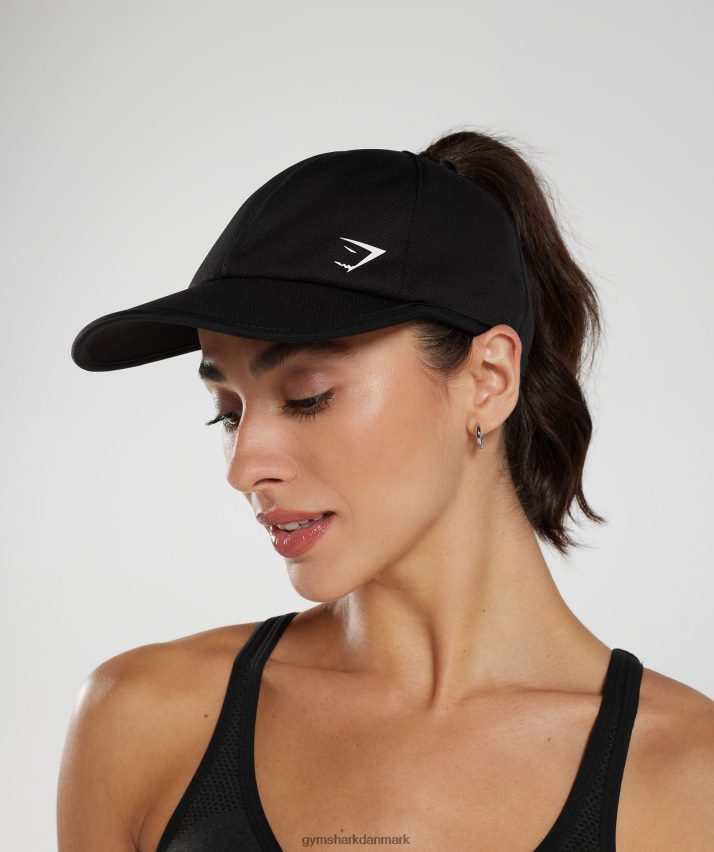 unisex Gymshark hestehale kasket N4ZDDN1125 sort