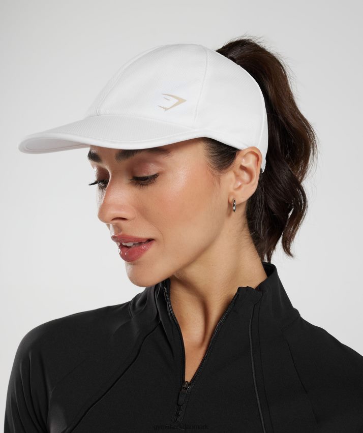 unisex Gymshark hestehale kasket N4ZDDN1138 hvid